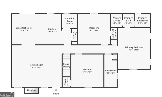 $1,895 | 4141 Macduff Drive, Douglasville, GA 30135
