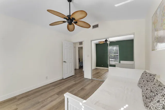 a view of a livingroom with a flat screen tv