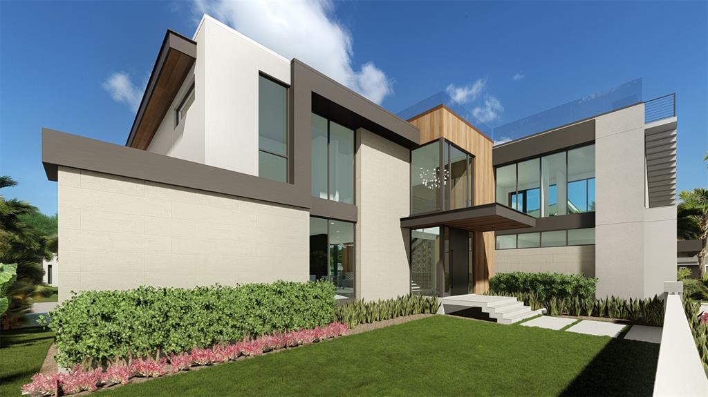 591 Golf Links Lane Longboat Key, FL 34228 - Photo 3 of 21 a front view of a house with a garden and plants