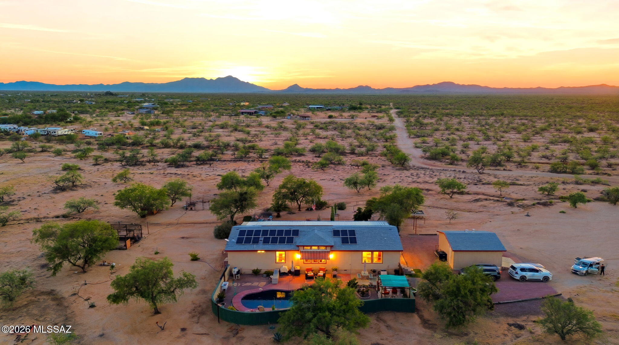 8560 South Marstellar Road Tucson, AZ 85736 - Photo 2 of 45 10-web-or-mls-Marstellar_Air_001 (2)