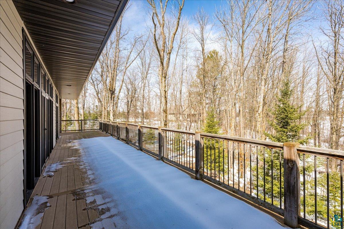 92598 Spells Road Sturgeon Lake, MN 55783 - Photo 49 of 60 View of balcony