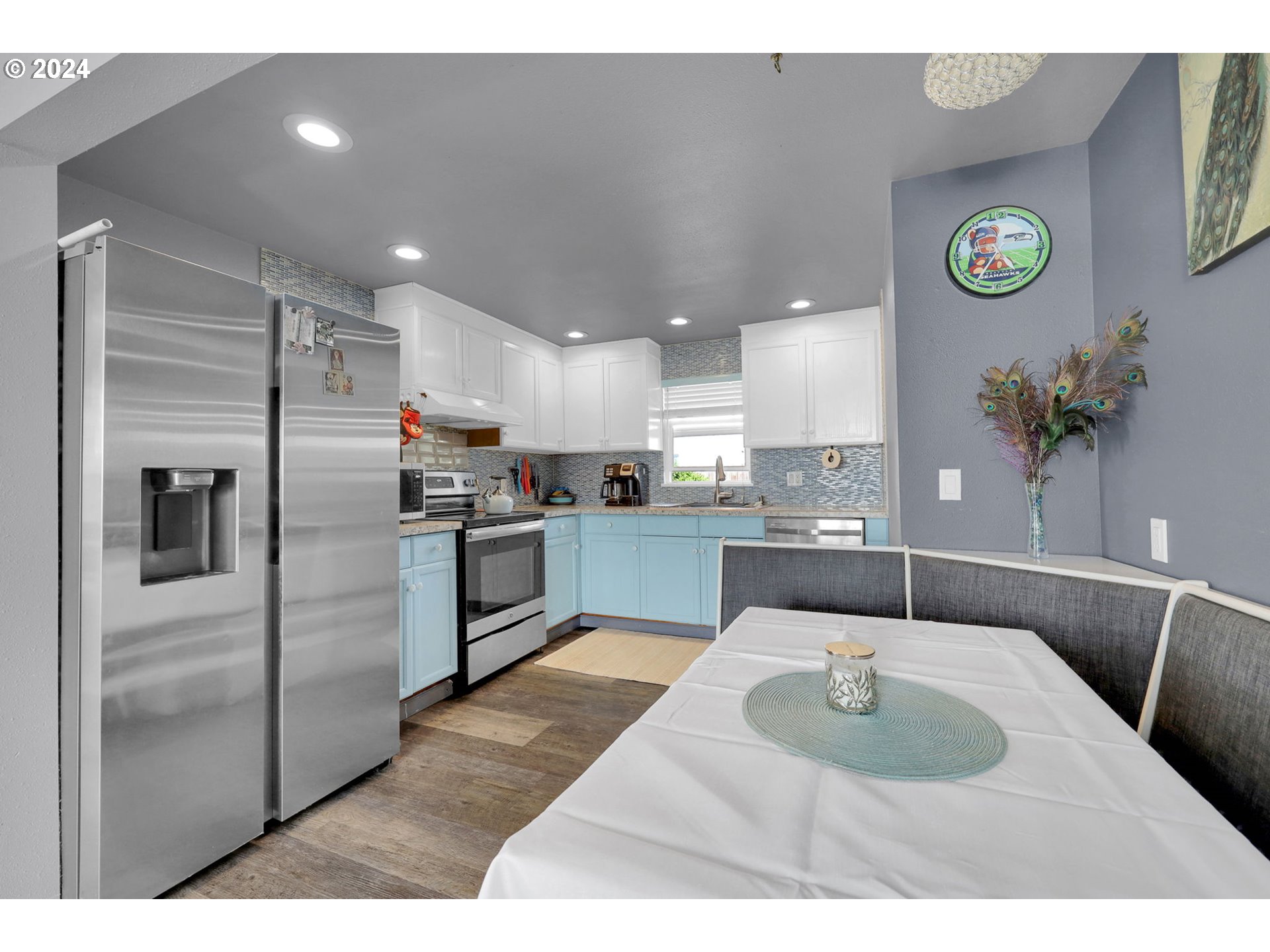 155 South 71st Street Springfield, OR 97478 - Photo 20 of 45 a kitchen with a refrigerator and a sink