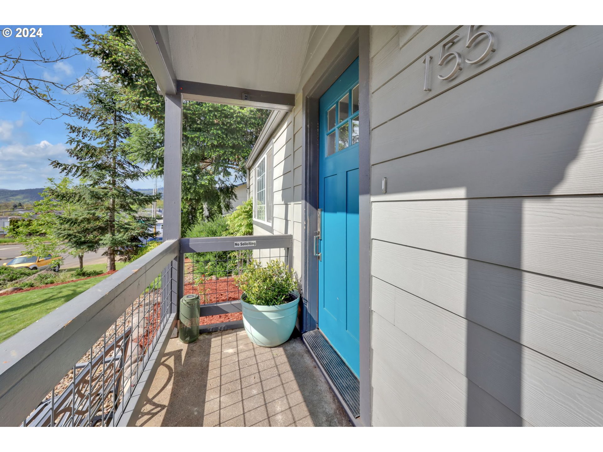 155 South 71st Street Springfield, OR 97478 - Photo 10 of 45 a view of a balcony with wooden floor