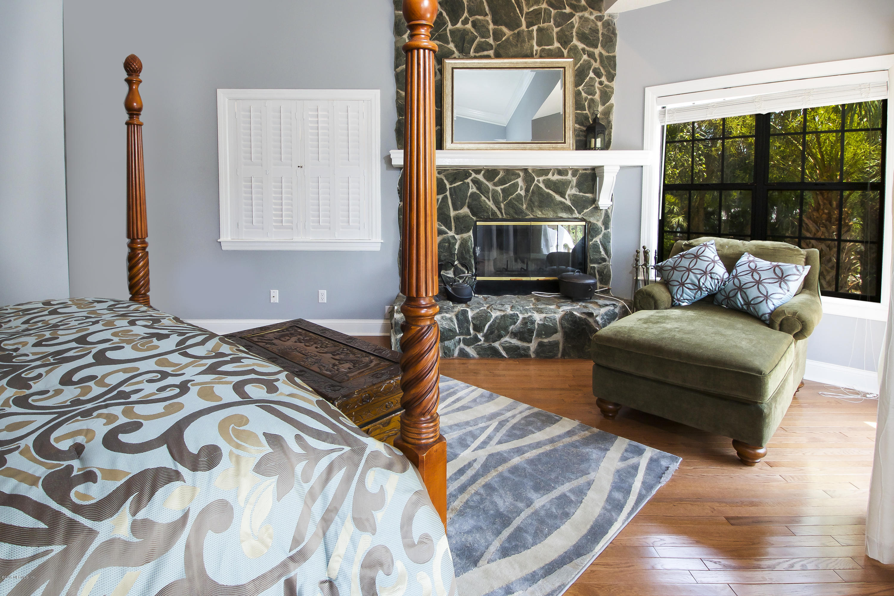 71 Cat Road Ponte Vedra Beach, FL 32082 - Photo 14 of 33 Large Master Bedroom With Fireplace