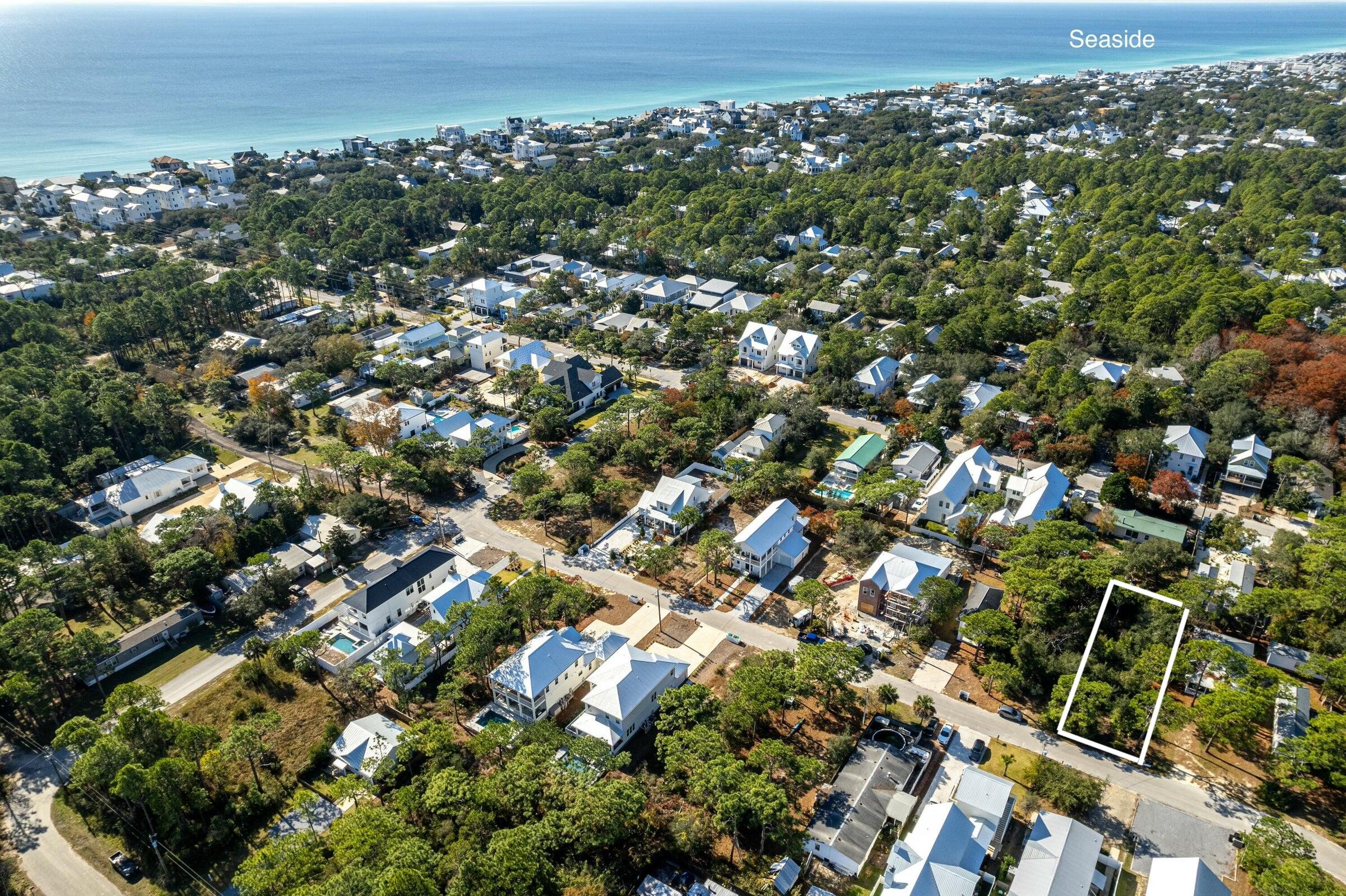 163 Elm Street Santa Rosa Beach, FL 32459 - Photo 1 of 2 an aerial view of multiple house