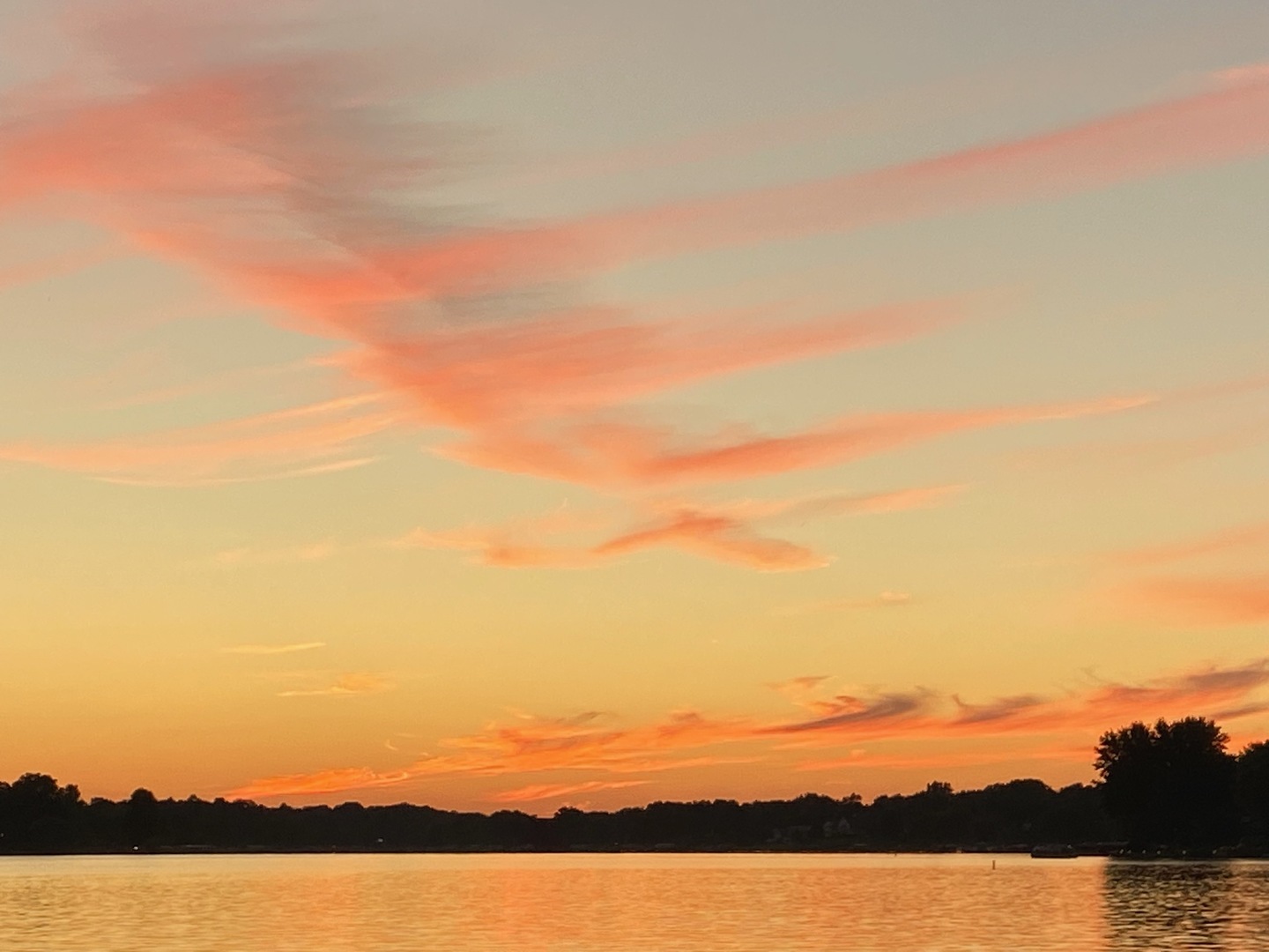 a view of lake with and mountain view