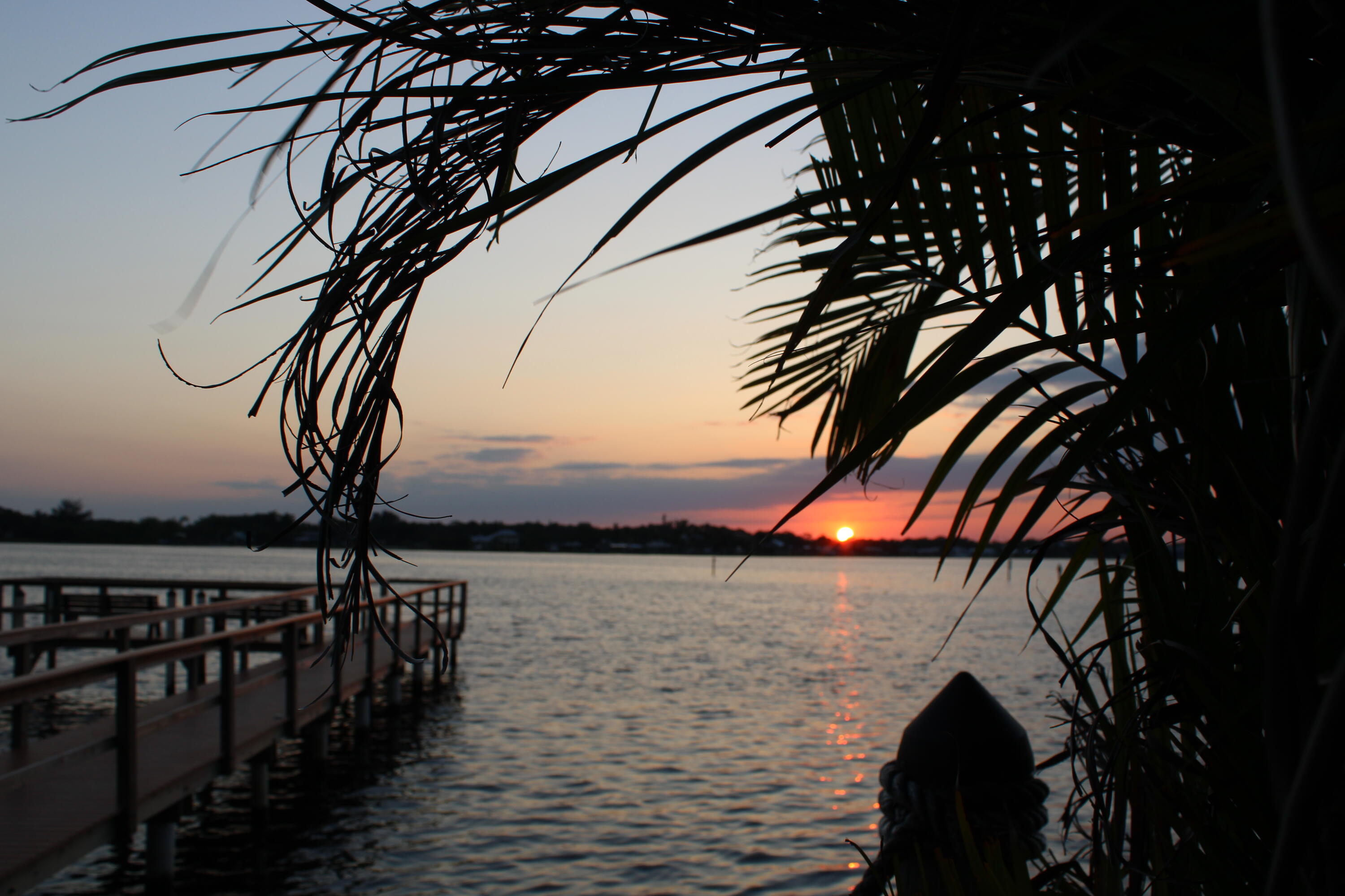 1997 Southwest Palm City Road, Unit D Stuart, FL 34994 - Photo 2 of 38 Pier Sunset