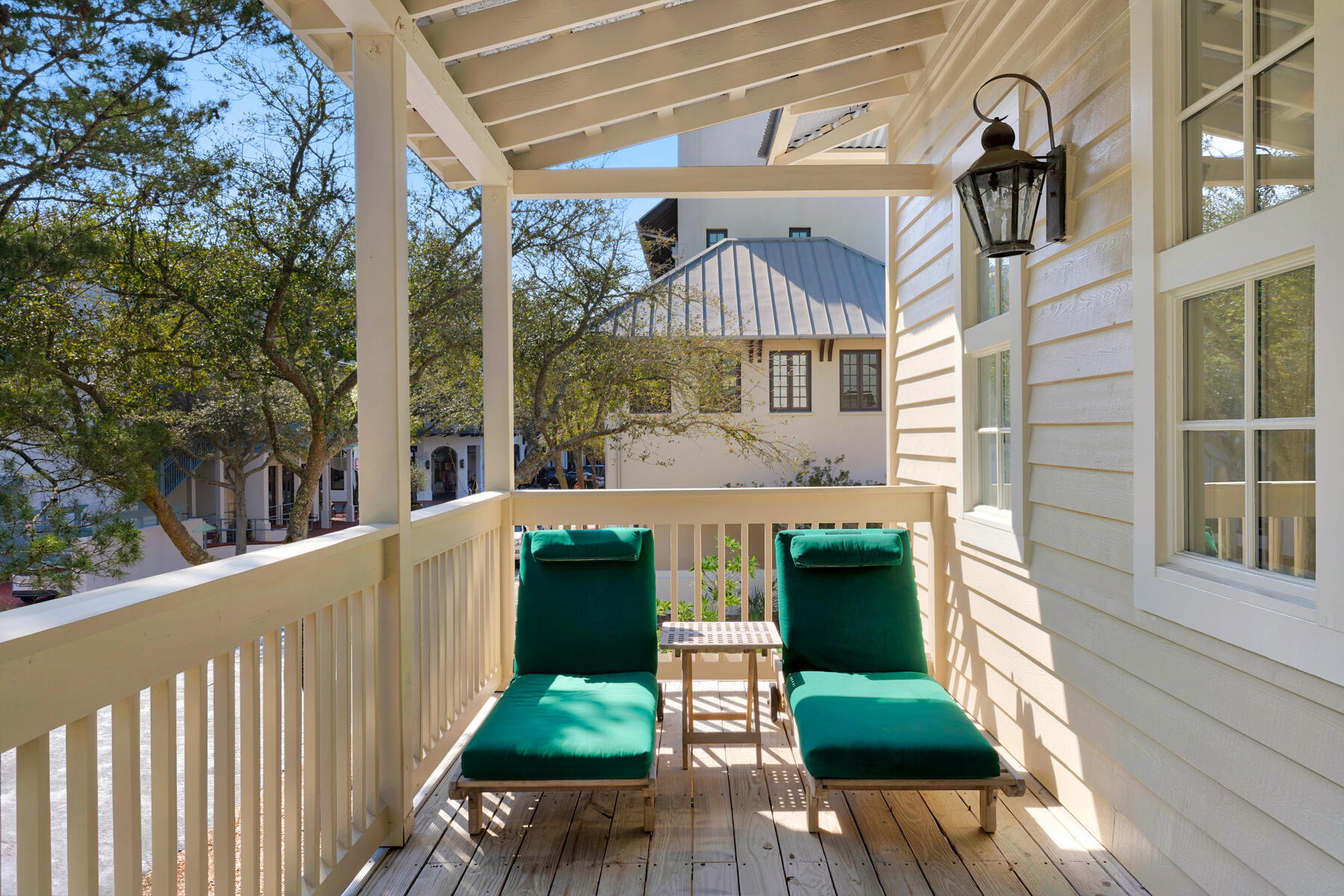 87 Wiggle Lane Inlet Beach, FL 32461 - Photo 10 of 70 a view of a porch with furniture and a yard