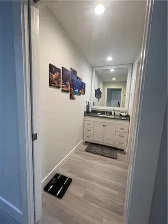 a kitchen with stainless steel appliances a stove top oven