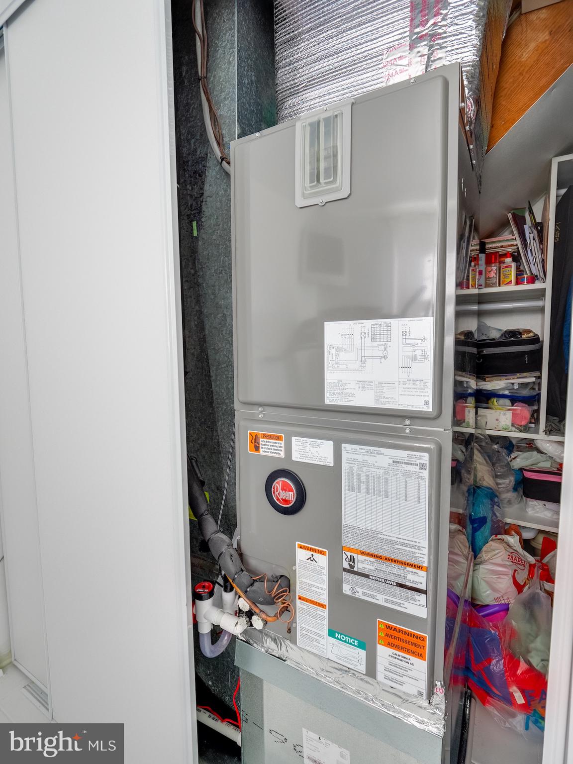 1677 Bayfield Way Reston, VA 20194 - Photo 35 of 47 Rheem Air Handler & Heat Pump in stalled 2020