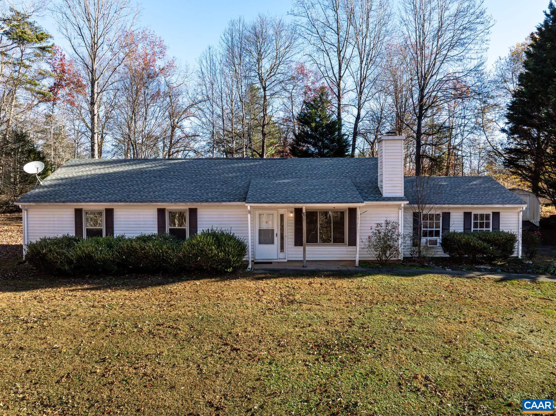 364 Larkspur Road Ruckersville, VA 22968 - Photo 1 of 29 front view of a house with a yard