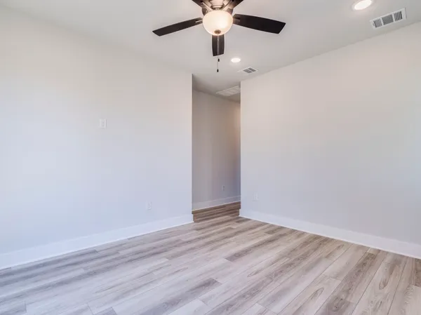 wooden floor in an empty room