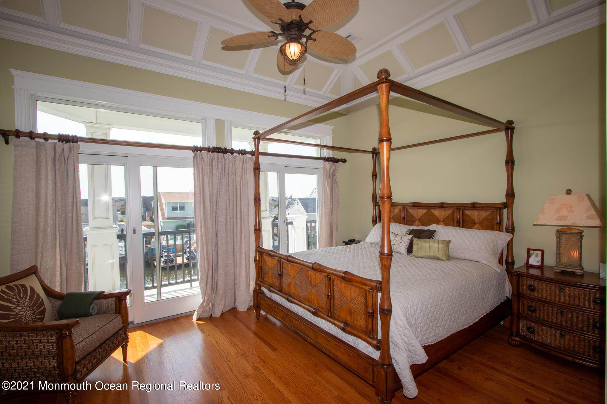 203 Ketch Road Mantoloking, NJ 08738 - Photo 53 of 88 a bed room with a bed and a couch