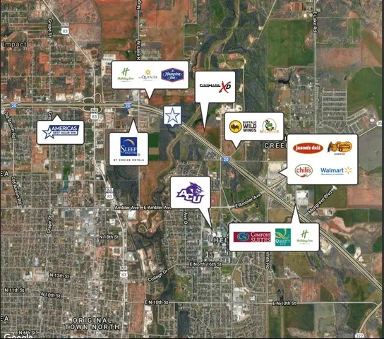 a view of a road with an ocean view