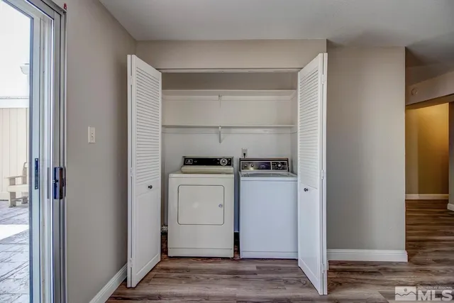 a room with storage and utility