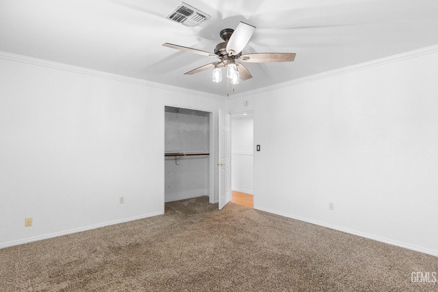 Undisclosed Address Tehachapi, CA 93561 - Photo 24 of 38 an empty room with a fan and a fan