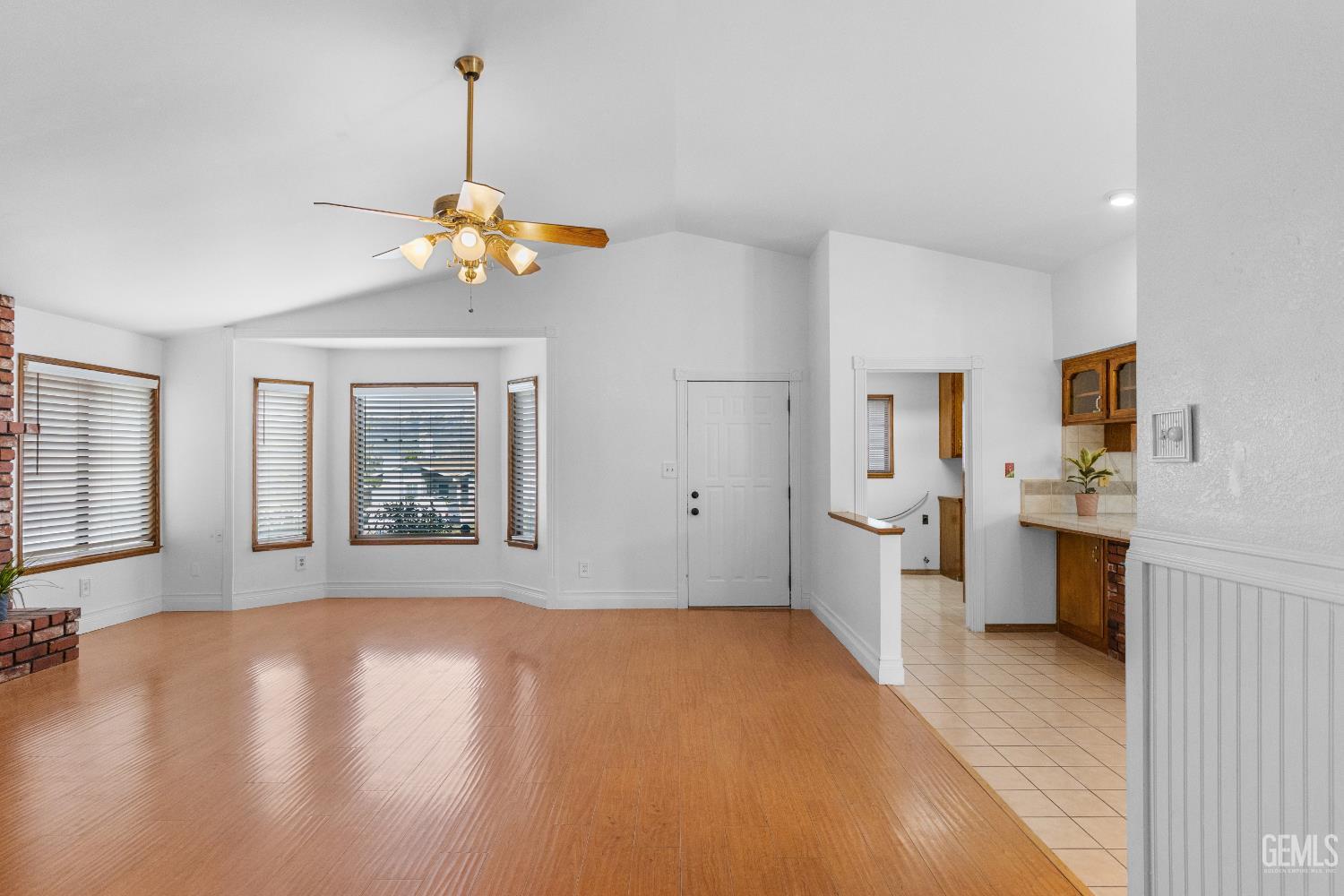 Undisclosed Address Tehachapi, CA 93561 - Photo 10 of 38 a view of an empty room with a kitchen