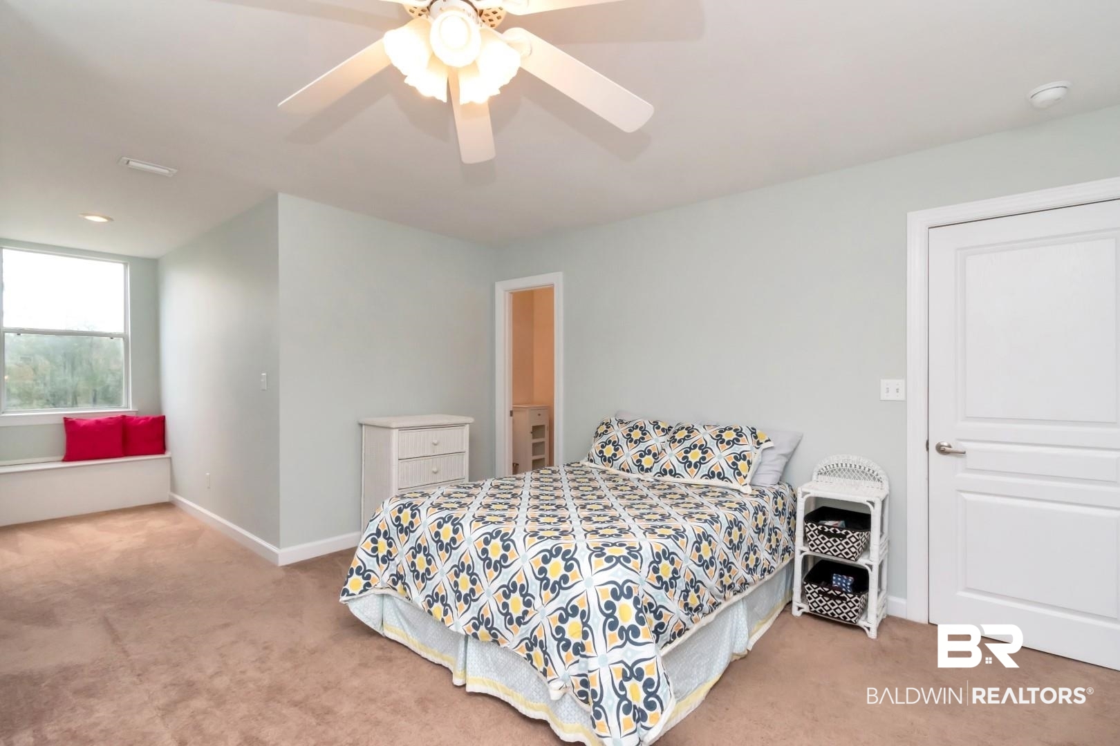 3500 North Riviere Du Chien Loop Mobile, AL 36693 - Photo 31 of 74 Carpeted bedroom with ceiling fan