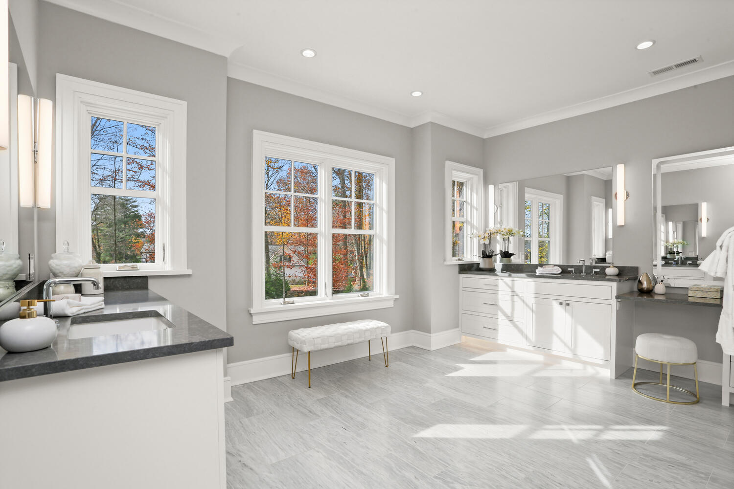 24 Country Club Road New Canaan, CT 06840 - Photo 32 of 43 a living room with furniture and a large window