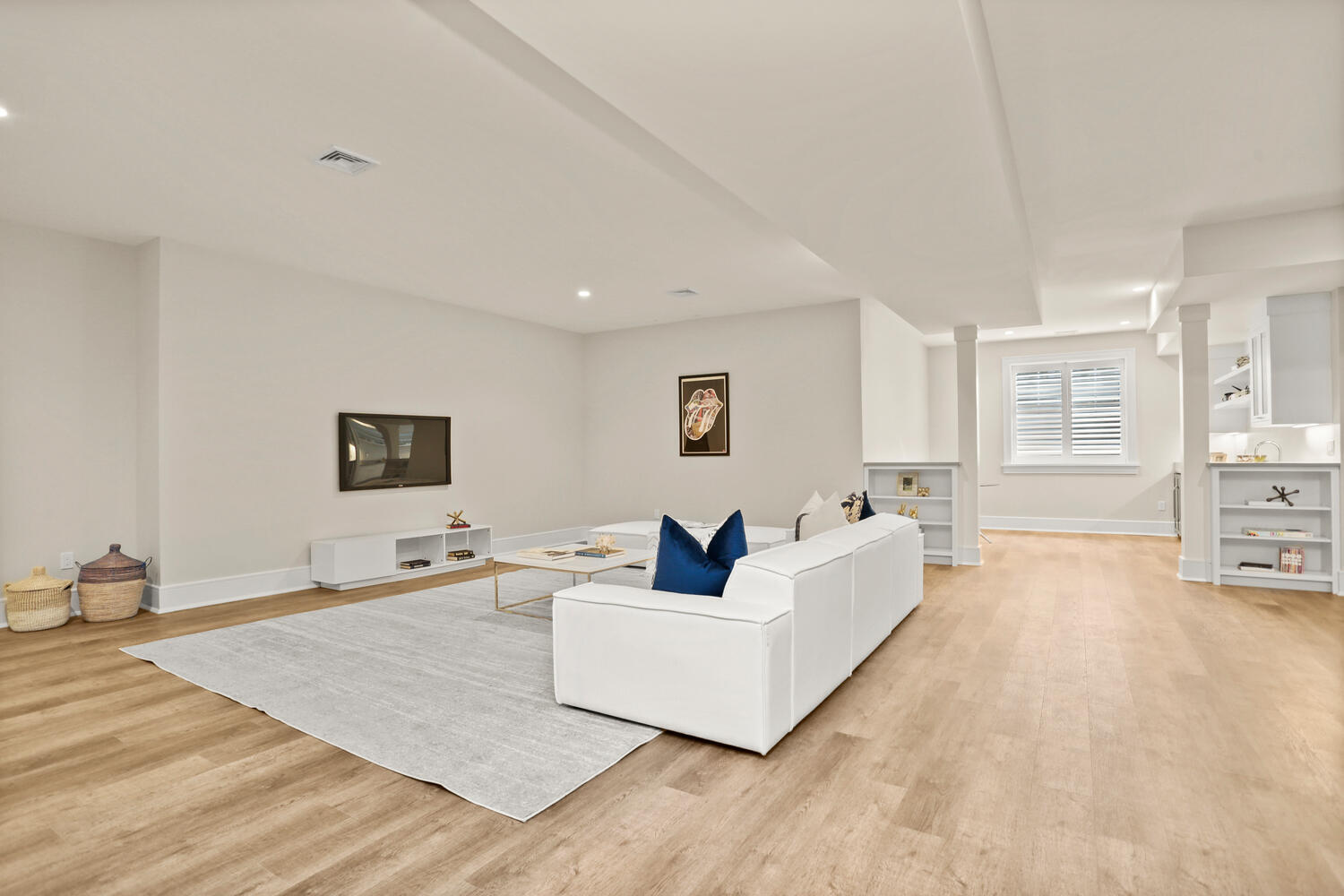 24 Country Club Road New Canaan, CT 06840 - Photo 37 of 43 a living room with furniture and a wooden floor