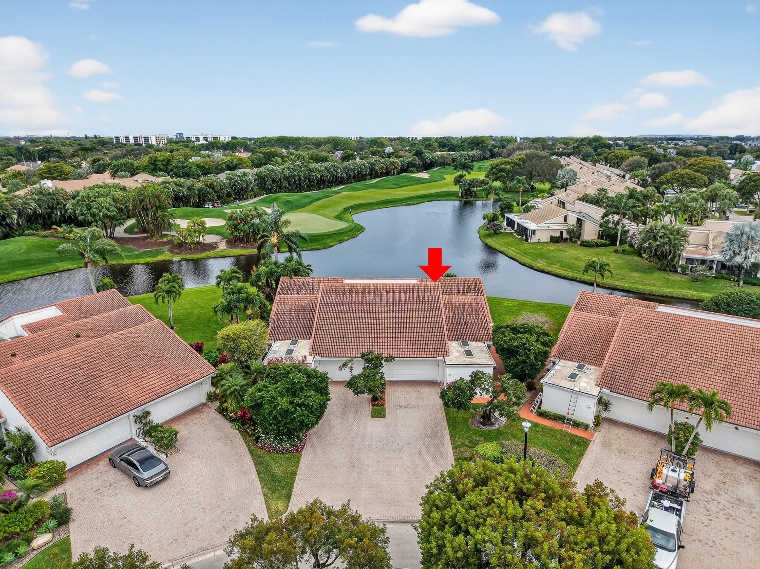 19620 Sawgrass Circle, Unit 2802 Boca Raton, FL 33434 - Photo 43 of 79 an aerial view of a house with outdoor space