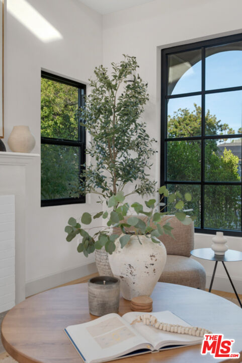 3617 Hillcrest Drive Los Angeles, CA 90016 - Photo 4 of 34 a living room with furniture and a potted plant
