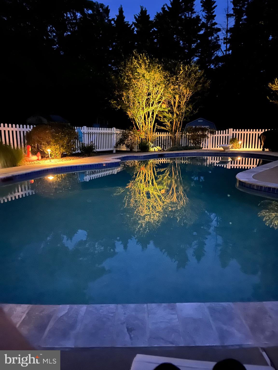 416 Ryan Drive Rising Sun, MD 21911 - Photo 42 of 42 Pool at night.