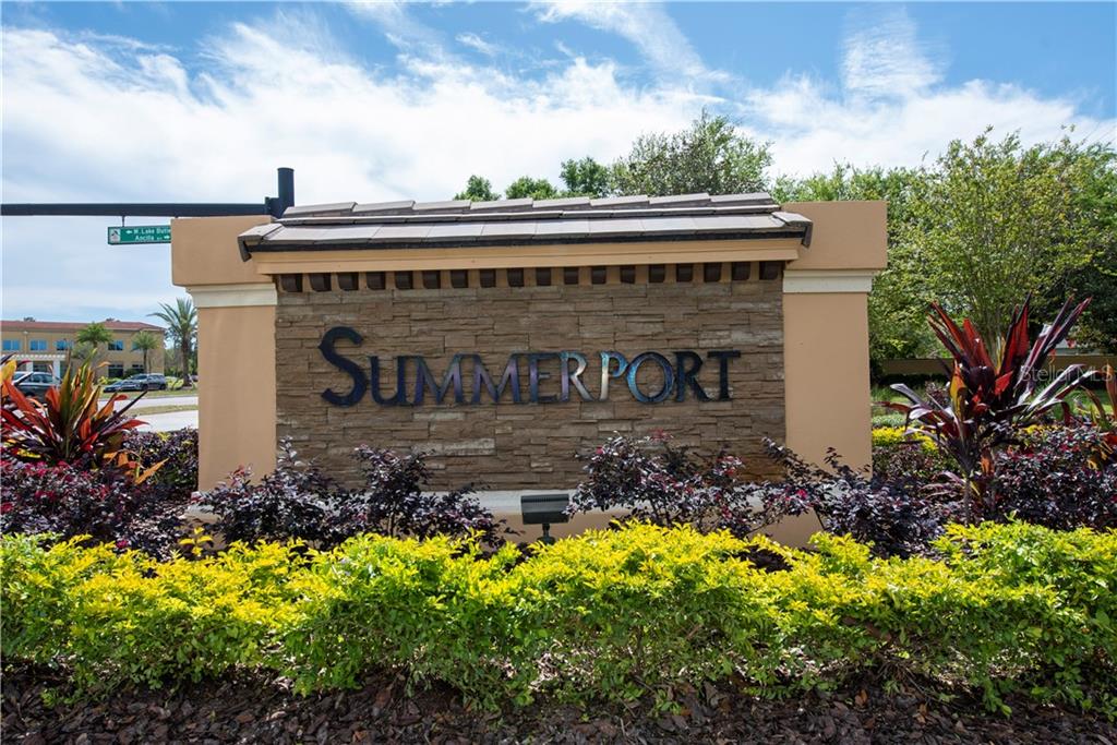 13251 Sunkiss Loop Windermere, FL 34786 - Photo 49 of 53 Summerport Entrance Sign