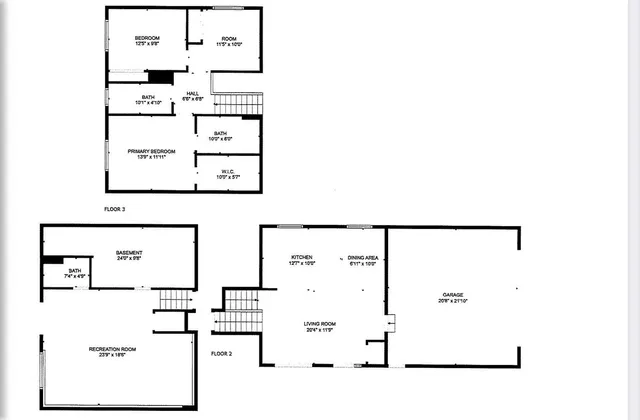 a front view of house with a garden
