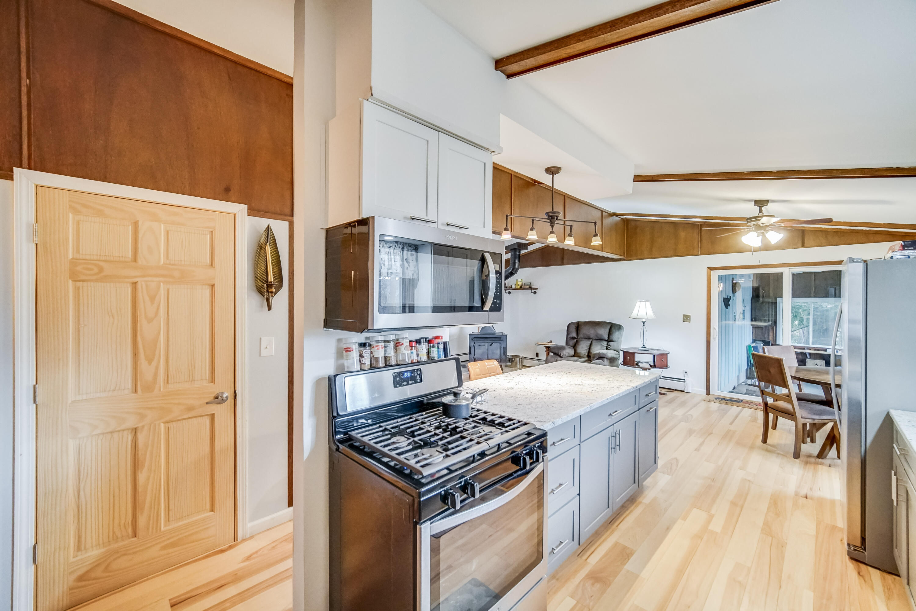 5203 Vasa Terrace Lowell, IN 46356 - Photo 8 of 33 a kitchen with a stove and a refrigerator
