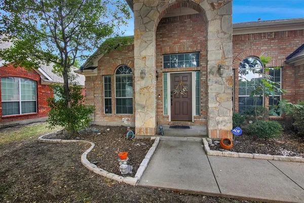 front view of a house with a porch