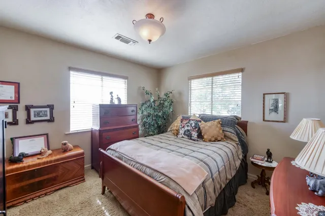 a view of a yard with an outdoor space