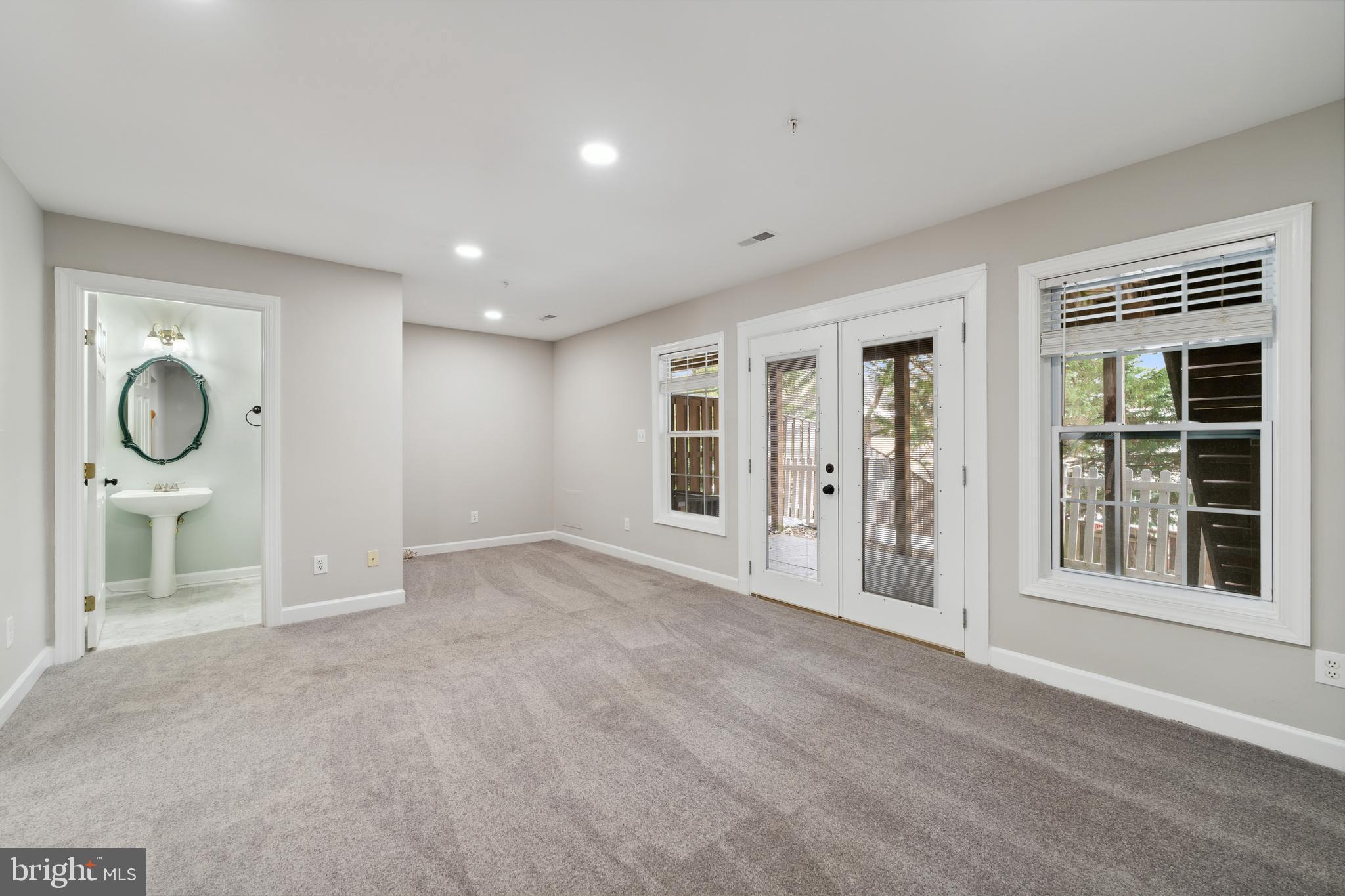 Family room/door to patio