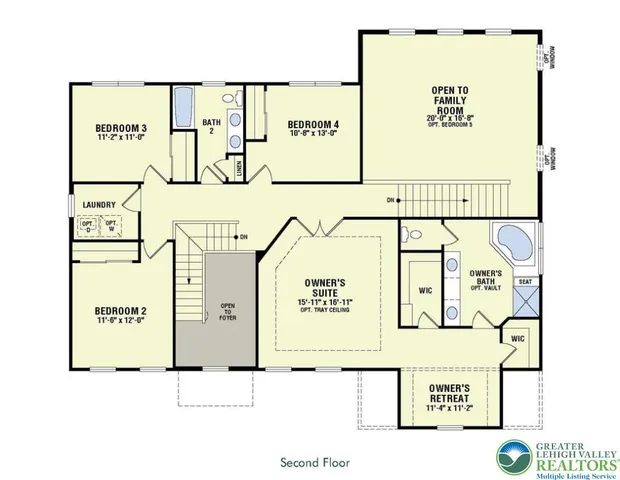 $829,990 | 5137 Schantz Road, Unit THE JEFFERSON, Allentown, PA 18104