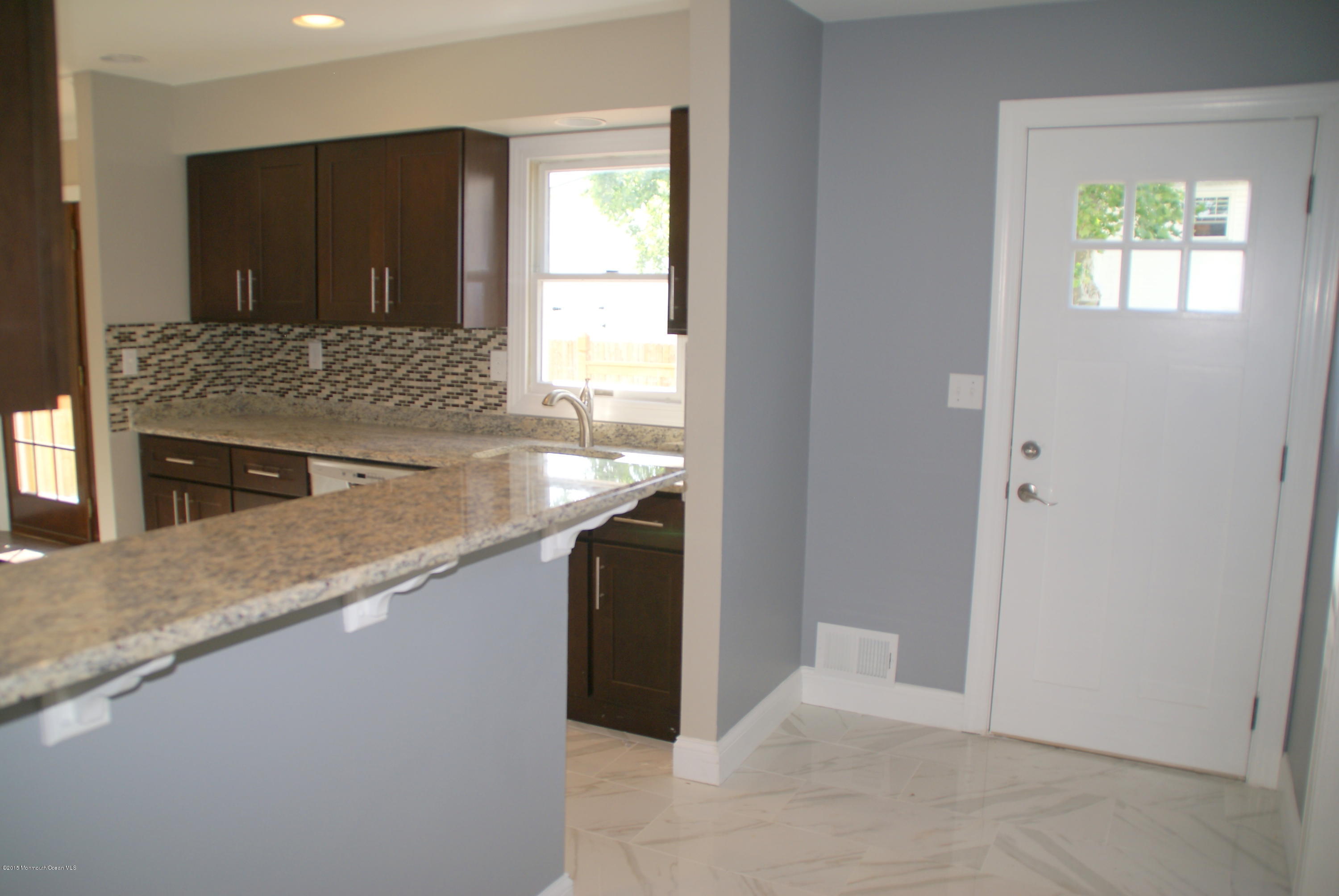 272 Ruth Lane Cliffwood, NJ 07721 - Photo 28 of 31 Kitchen and Door To Deck