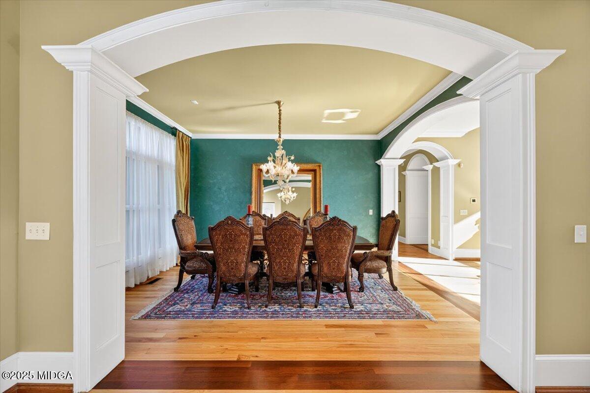 208 Crystal Drive Byron, GA 31008 - Photo 16 of 87 a view of a dining room with furniture window and wooden floor