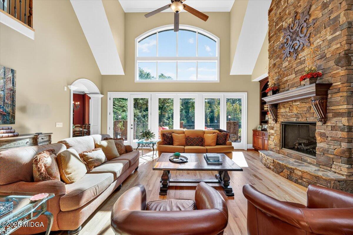 208 Crystal Drive Byron, GA 31008 - Photo 18 of 87 a living room with furniture fireplace and a large window