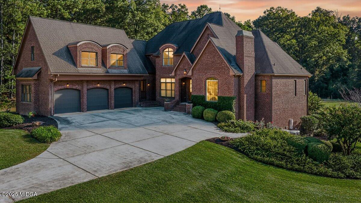 208 Crystal Drive Byron, GA 31008 - Photo 86 of 87 a front view of house with yard and green space