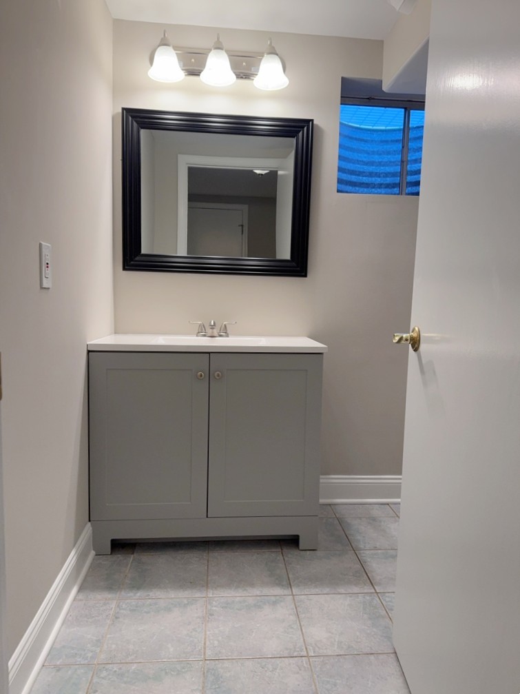 1183 Moonstone Run Lake In The Hills, IL 60156 - Photo 37 of 41 a bathroom with a sink and a mirror