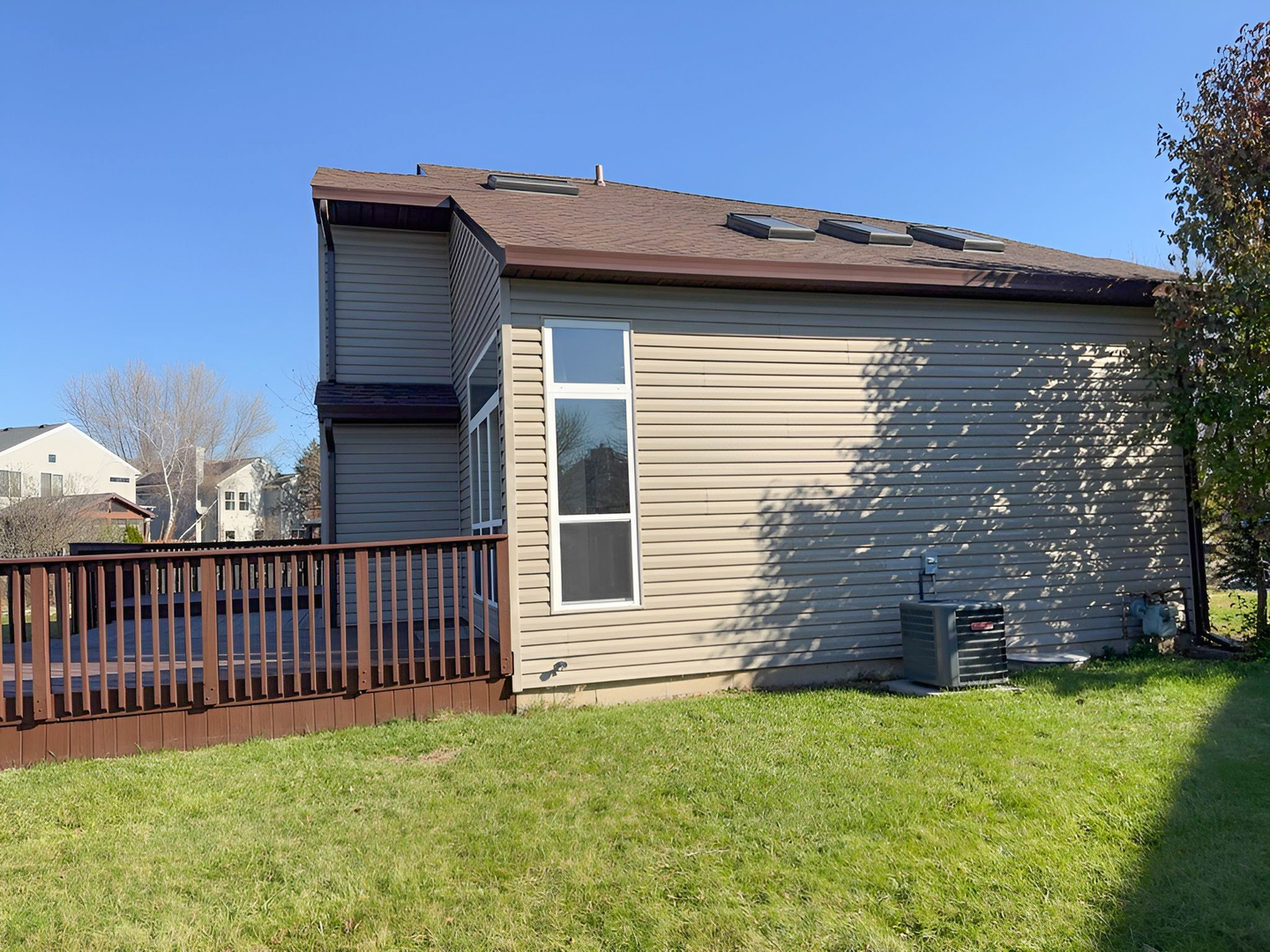 1183 Moonstone Run Lake In The Hills, IL 60156 - Photo 5 of 41 a view of a backyard with a garden