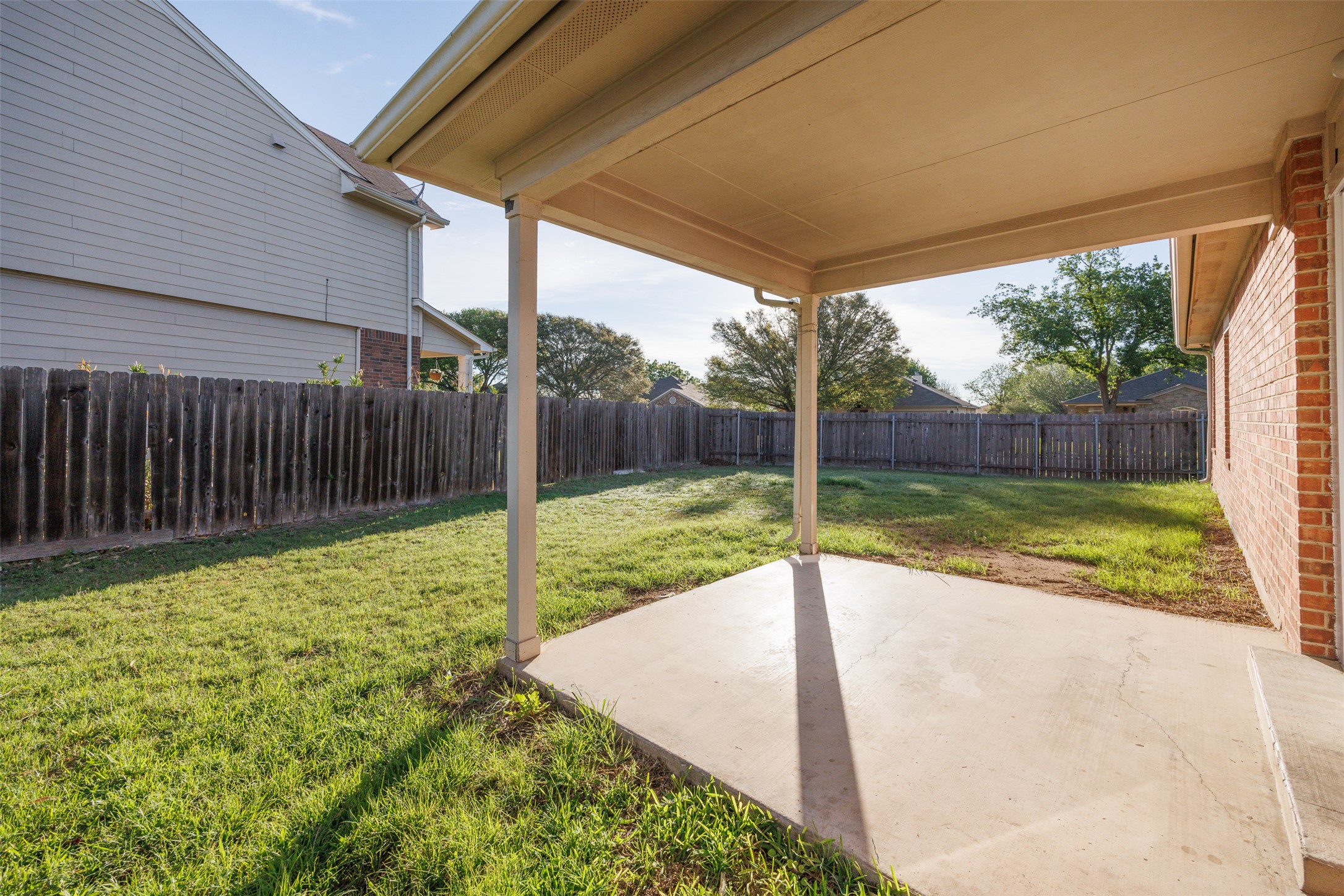 121 Primrose Boulevard Kyle, TX 78640 - Photo 17 of 19 a view of a backyard with swimming pool