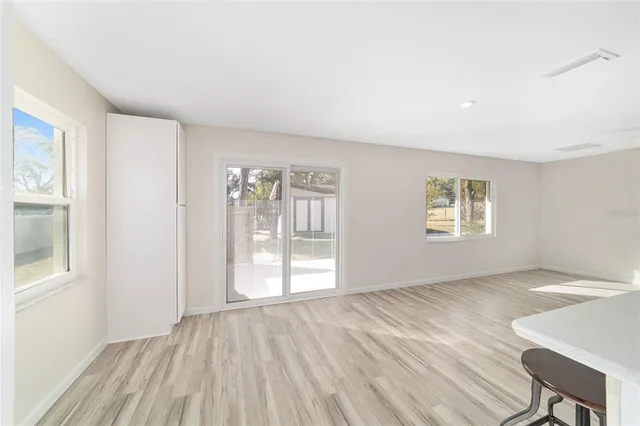 a front view of house with yard nad seating space