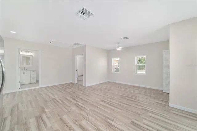 a view of yard with tree s