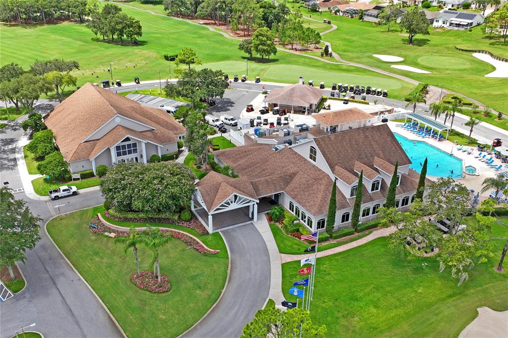 7107 Pond View Court Spring Hill, FL 34606 - Photo 86 of 100 an aerial view of a house