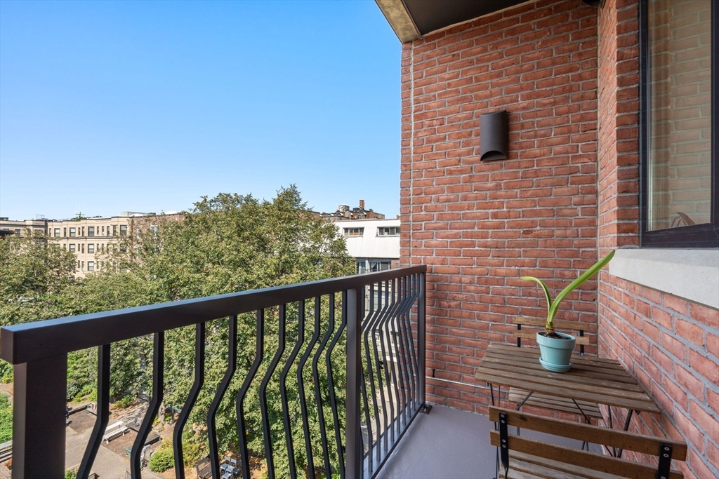 44-50 Symphony Road, Unit 403 Boston, MA 02115 - Photo 22 of 28 a view of a balcony with an outdoor space