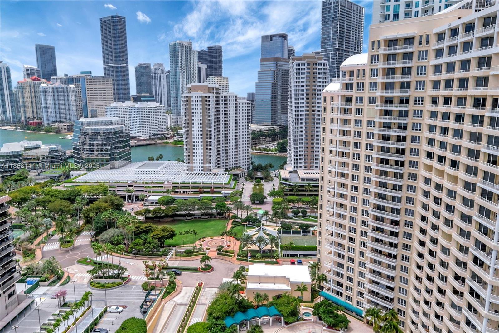 848 Brickell Key Drive, Unit 2605 Miami, FL 33131 - Photo 28 of 35 a city view