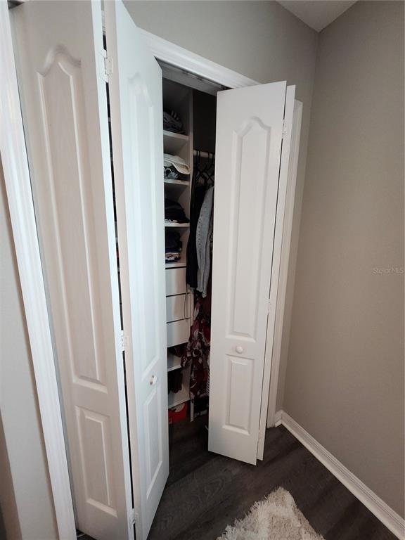 4718 Legendary Oak Street Tampa, FL 33610 - Photo 18 of 21 a view of walk in closet with clothes