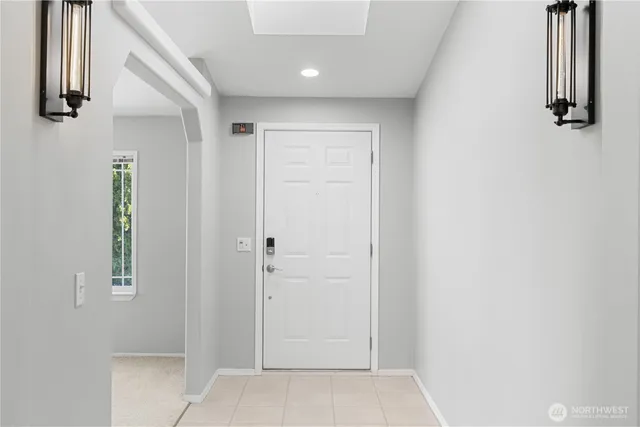 a view of an entryway