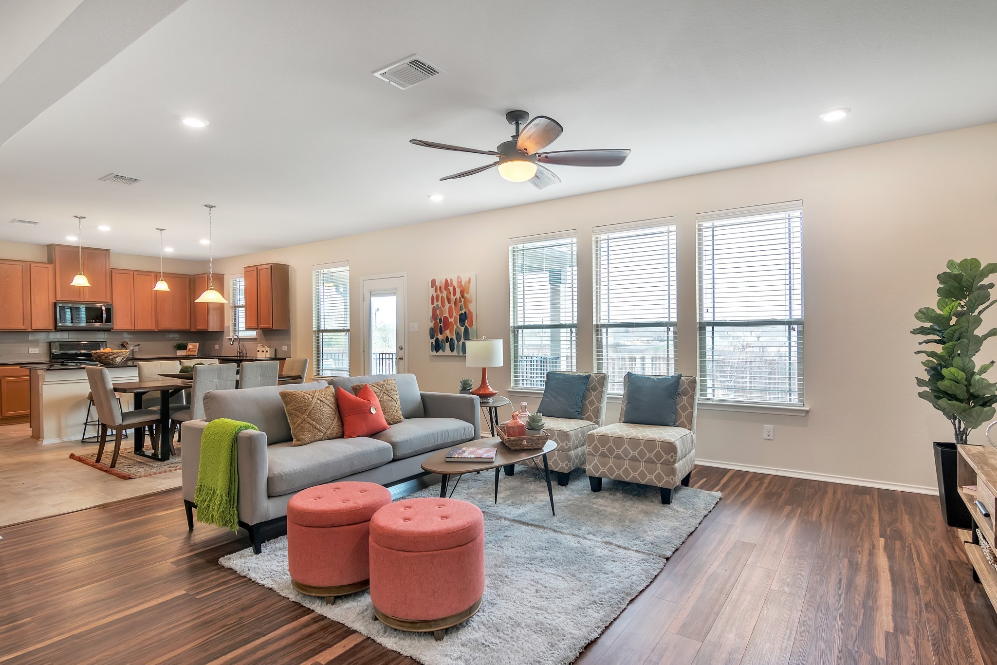 1075 Toltec Trail Georgetown, TX 78626 - Photo 11 of 32 a living room with furniture and a large window