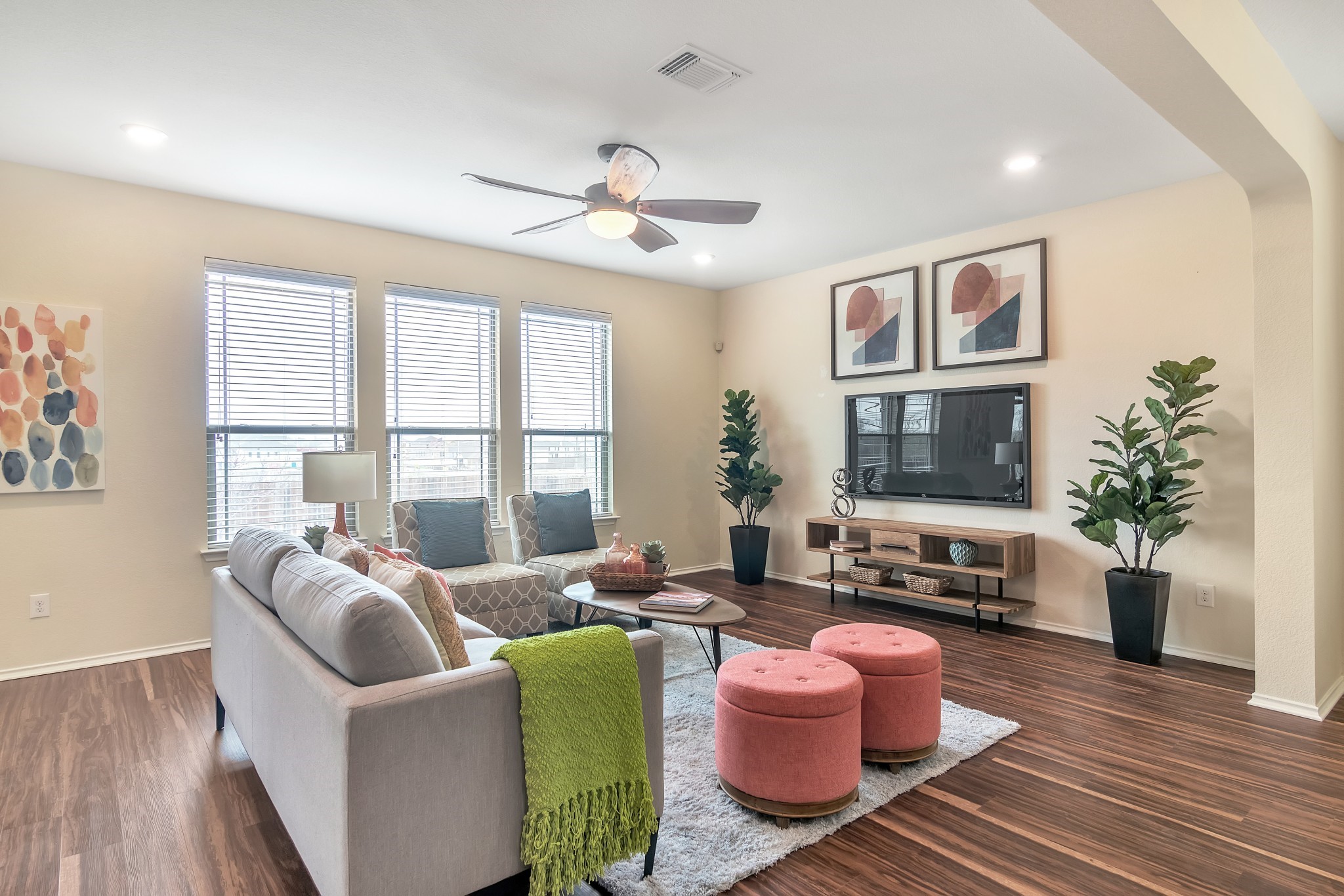 1075 Toltec Trail Georgetown, TX 78626 - Photo 3 of 32 a living room with furniture or couch and a window